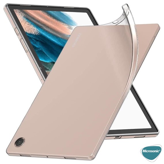 Microsonic Samsung Galaxy Tab A9 Kılıf Transparent Soft Şeffaf 2