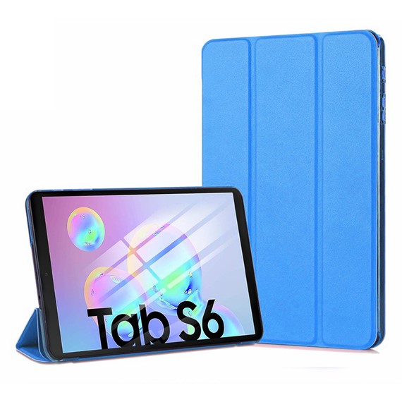 Microsonic Samsung Galaxy Tab S6 10 6 T860 Smart Case ve arka Kılıf Mavi 1