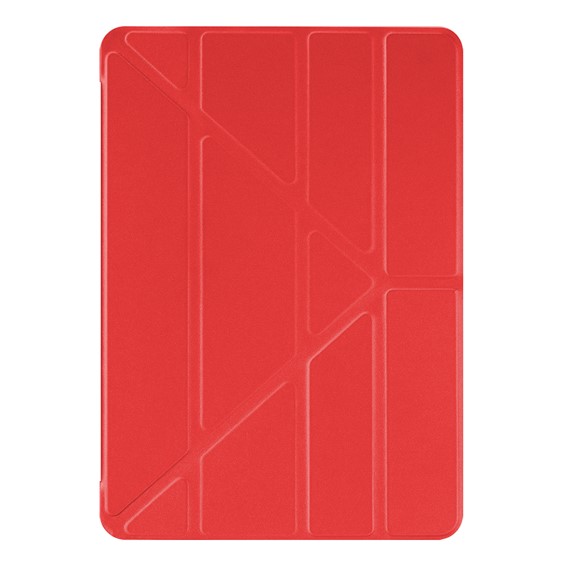 Microsonic Samsung Galaxy Tab S9 Ultra X910 Kılıf Origami Pencil Kırmızı 2