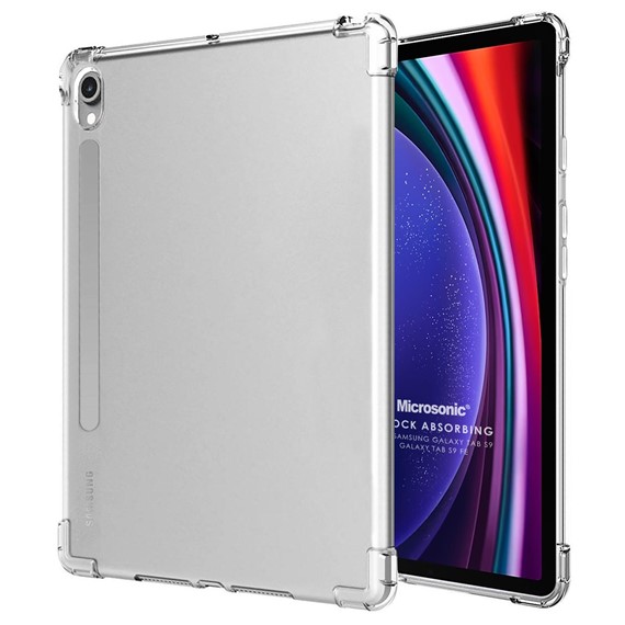 Microsonic Samsung Galaxy Tab S9 X710 Kılıf Shock Absorbing Şeffaf 1