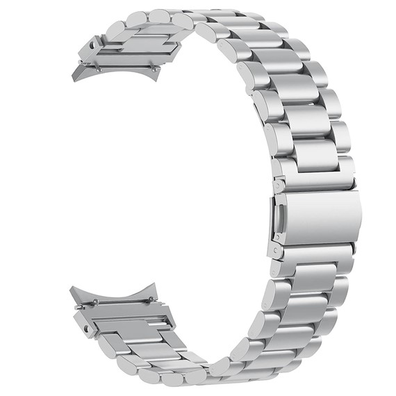 Microsonic Samsung Galaxy Watch 4 40mm Solid Steel Kordon Gümüş 1