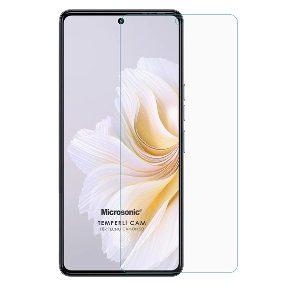 Microsonic TECNO Camon 20 Tempered Glass Cam Ekran Koruyucu 1