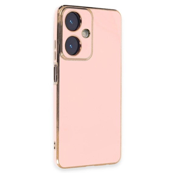 Microsonic Vivo V29 Lite 5G Kılıf Olive Plated Pembe 1