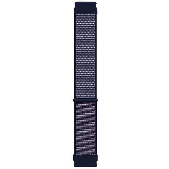 Microsonic Huawei Watch GT Elegant Hasırlı Kordon Woven Sport Loop Mor 1