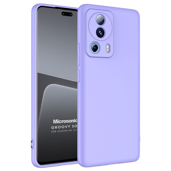 Microsonic Xiaomi Mi 13 Lite Kılıf Groovy Soft Lila 1