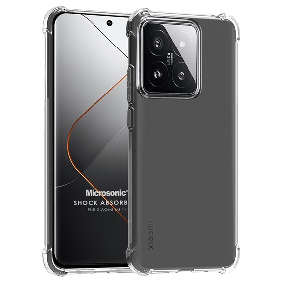 Microsonic Xiaomi Mi 14 Kılıf Shock Absorbing Şeffaf 1