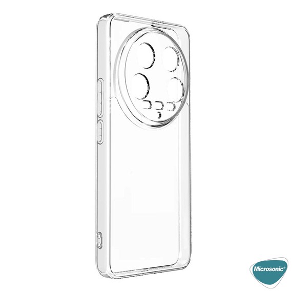 Microsonic Xiaomi Mi 14 Ultra Kılıf Transparent Soft Şeffaf 2