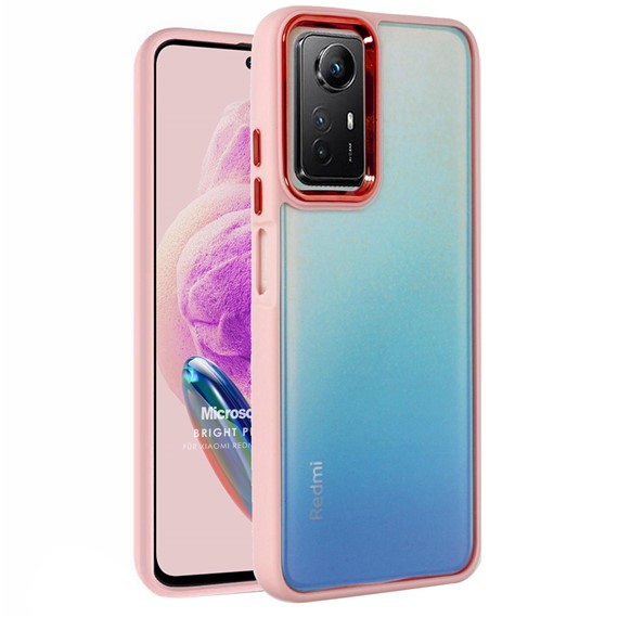 Microsonic Xiaomi Redmi Note 12S Kılıf Bright Planet Rose Gold 1