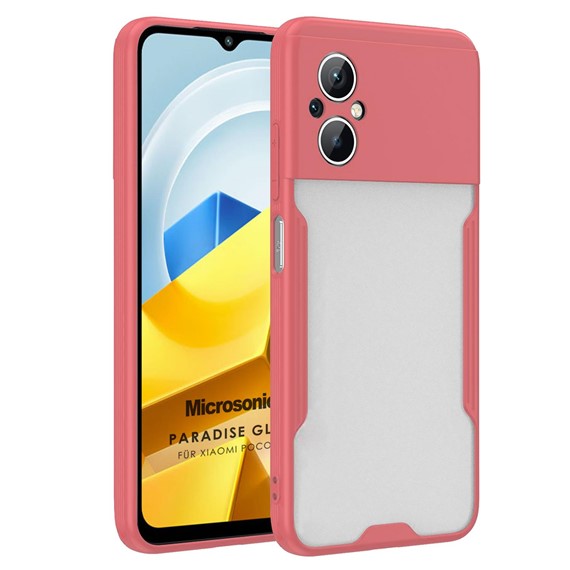 Microsonic Xiaomi Poco M5 Kılıf Paradise Glow Pembe 1