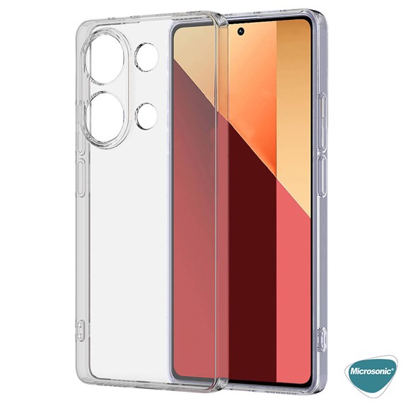 Microsonic Xiaomi Poco M6 Pro 4G Kılıf Transparent Soft Şeffaf 3