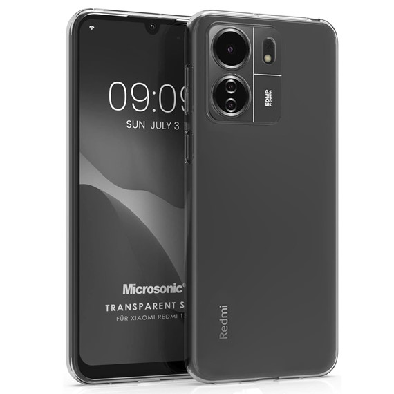 Microsonic Xiaomi Poco C65 Kılıf Transparent Soft Şeffaf 1