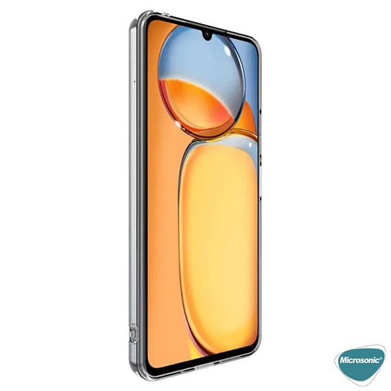 Microsonic Xiaomi Poco C65 Kılıf Transparent Soft Şeffaf 3