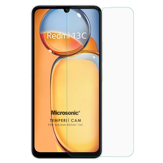 Microsonic Xiaomi Poco C65 Tempered Glass Cam Ekran Koruyucu 1