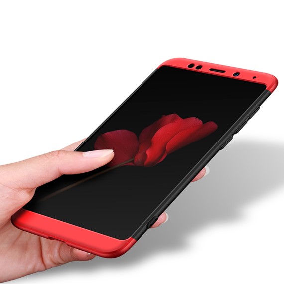 Microsonic Xiaomi Redmi 5 Plus Kılıf Double Dip 360 Protective Rose Gold 5