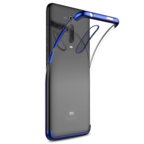 Microsonic Xiaomi Redmi K20 Kılıf Skyfall Transparent Clear Mavi 2