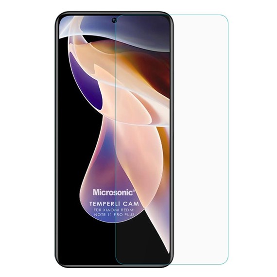 Microsonic Xiaomi Redmi Note 11 Pro Plus Tempered Glass Cam Ekran Koruyucu 2