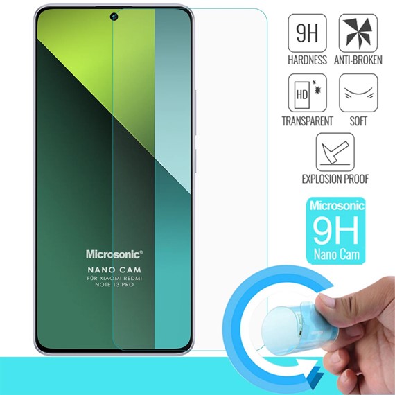 Microsonic Xiaomi Poco M6 Pro 4G Nano Glass Cam Ekran Koruyucu 2