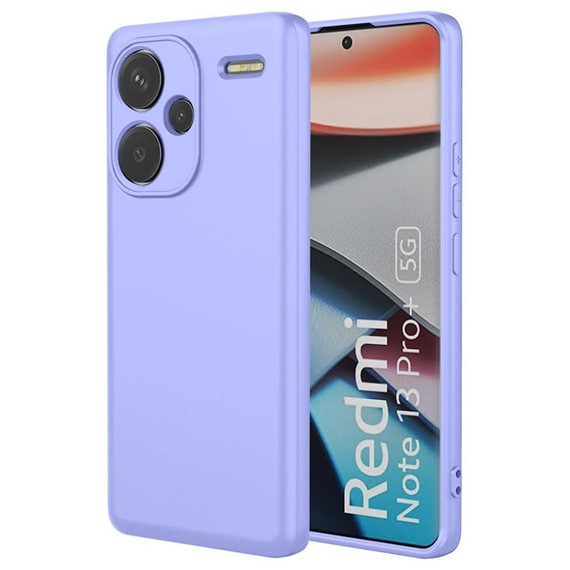 Microsonic Xiaomi Redmi Note 13 Pro Plus 5G Kılıf Groovy Soft Lila 1