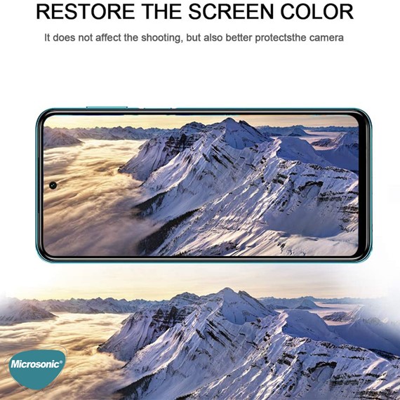 Microsonic Xiaomi Redmi Note 9 Pro Max Kamera Lens Koruma Camı 5