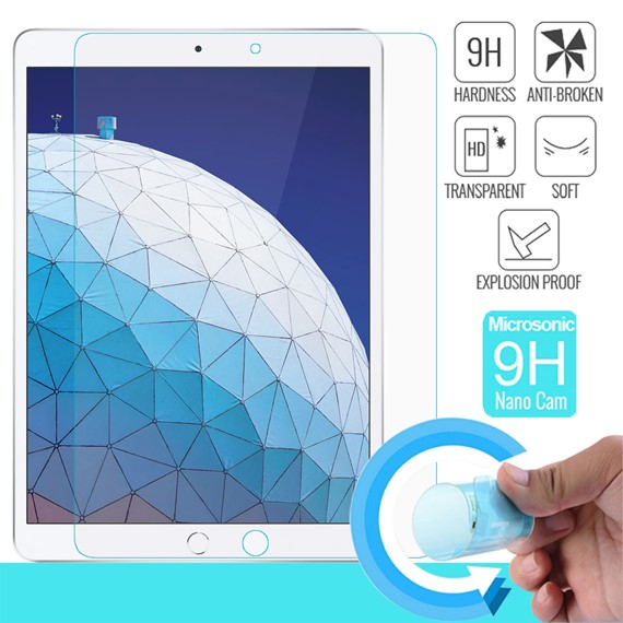 Microsonic Apple iPad Air 3 10 5 2019 A2152-A2123-A2153-A2154 Nano Cam Ekran koruyucu 1