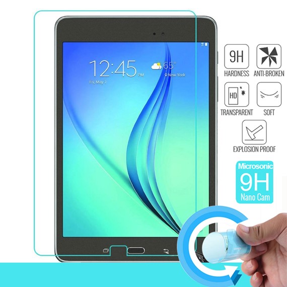 Microsonic Samsung Galaxy Tab E 9 6 T560 Nano Cam Ekran koruyucu Kırılmaz film 1