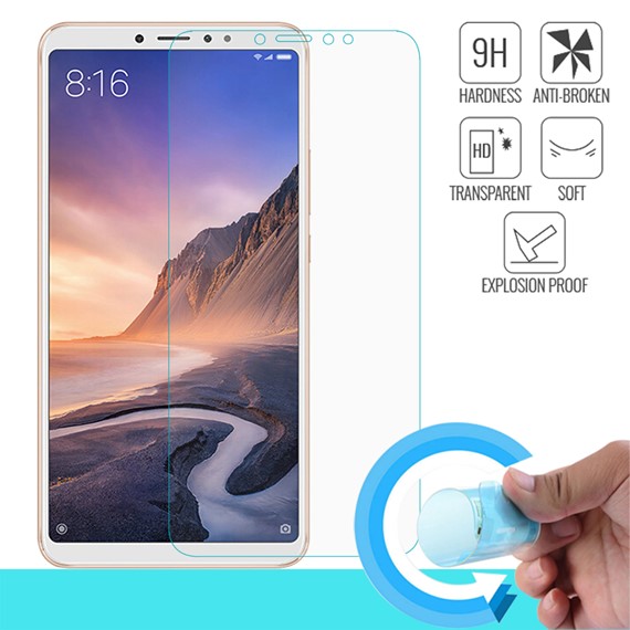 Microsonic Xiaomi Mi Max 3 Nano Cam Ekran koruyucu Kırılmaz film 1