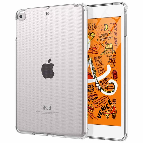 Microsonic Apple iPad Mini 5 7 9 2019 A2133-A2124-A2125-A2126 Shock Absorbing Şeffaf 1