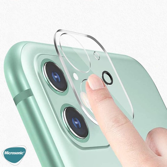 Microsonic Apple iPhone 11 Pro Max 6 5 Kamera Lens Koruma Camı 4