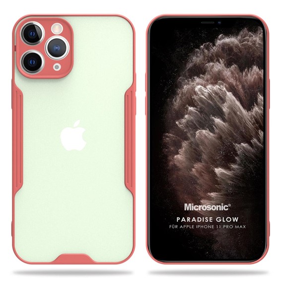 Microsonic Apple iPhone 11 Pro Max Kılıf Paradise Glow Pembe 1
