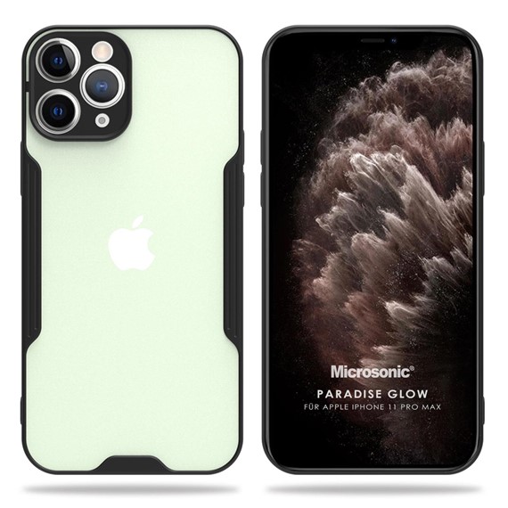 Microsonic Apple iPhone 11 Pro Max Kılıf Paradise Glow Siyah 1