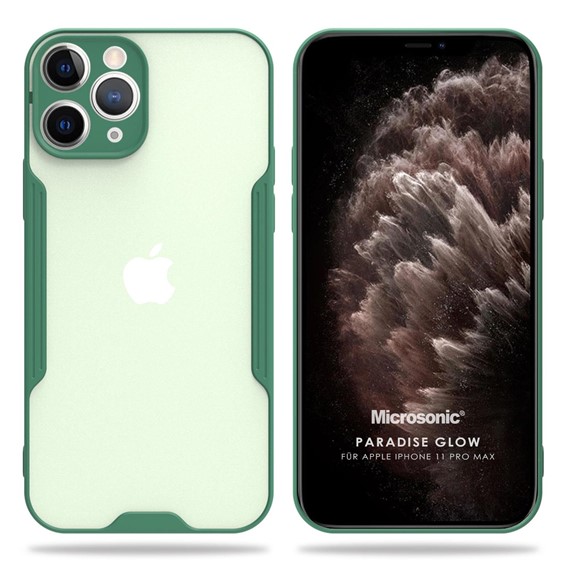 Microsonic Apple iPhone 11 Pro Max Kılıf Paradise Glow Yeşil 1