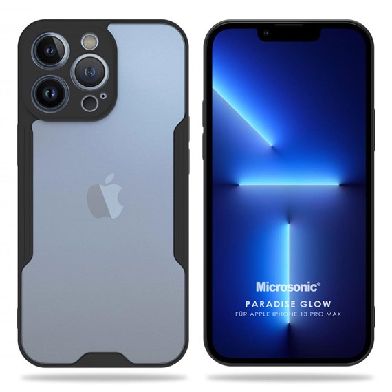 Microsonic Apple iPhone 13 Pro Max Kılıf Paradise Glow Siyah 1