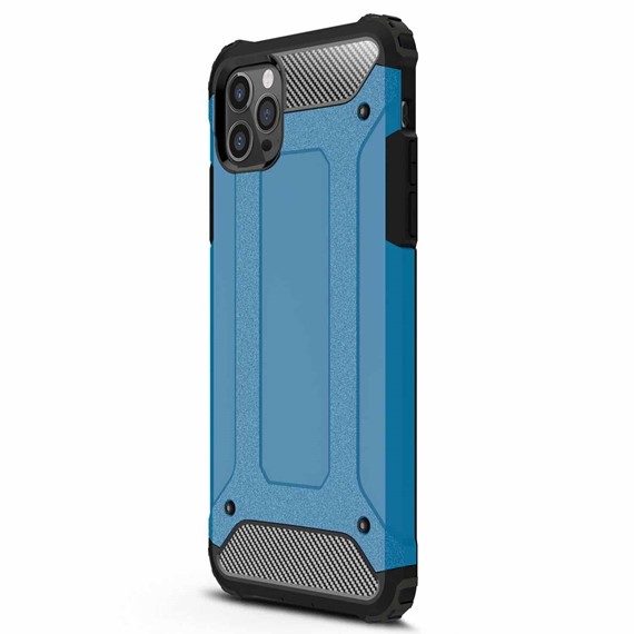 Microsonic Apple iPhone 13 Pro Max Kılıf Rugged Armor Mavi 2