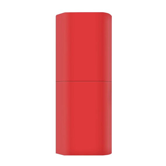 Microsonic Huawei FreeBuds Lipstick Mat Silikon Kılıf Kırmızı 1
