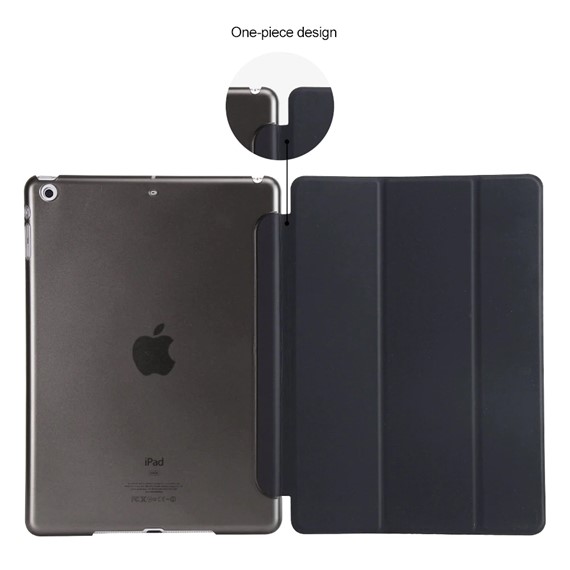 Microsonic Apple iPad 9 7 2018 A1893-A1954 Smart Case ve arka Kılıf Kırmızı 5