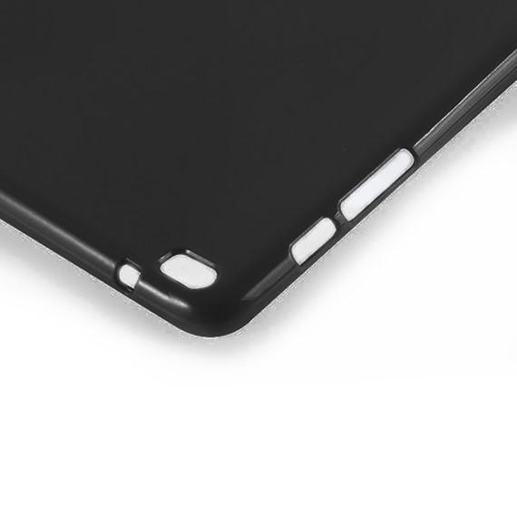 Microsonic Matte Silicone Apple iPad Mini 4 A1538-A1550 Kılıf Siyah 4