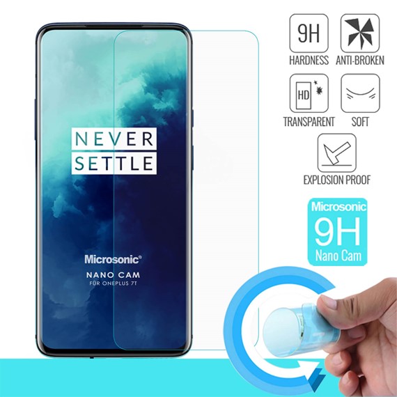 Microsonic OnePlus 7T Nano Glass Cam Ekran Koruyucu 1