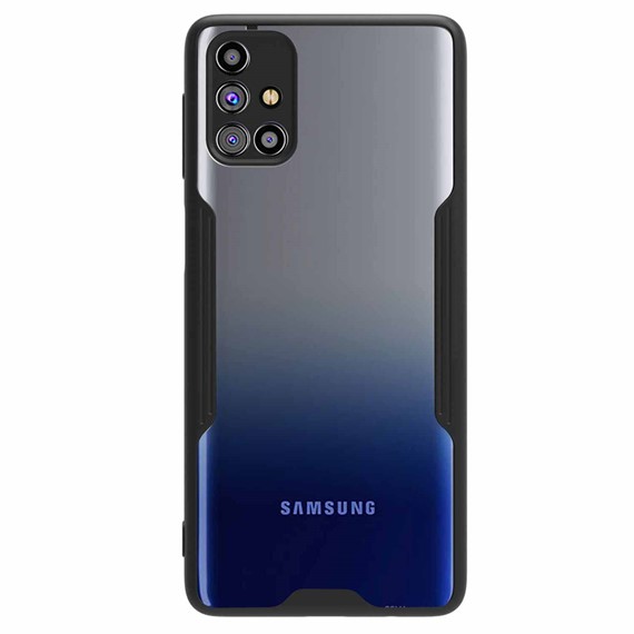 Microsonic Samsung Galaxy M31S Kılıf Paradise Glow Siyah 2