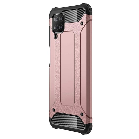 Microsonic Samsung Galaxy M32 4G Kılıf Rugged Armor Rose Gold 2