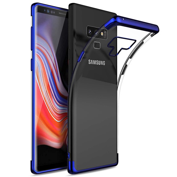Microsonic Samsung Galaxy Note 9 Kılıf Skyfall Transparent Clear Mavi 1