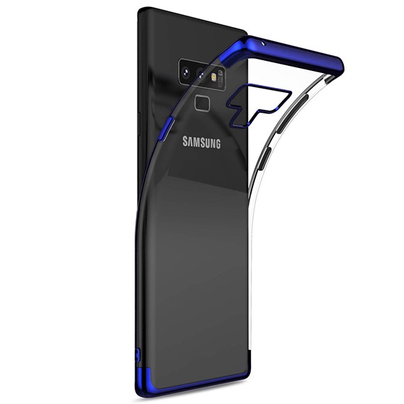 Microsonic Samsung Galaxy Note 9 Kılıf Skyfall Transparent Clear Mavi 2