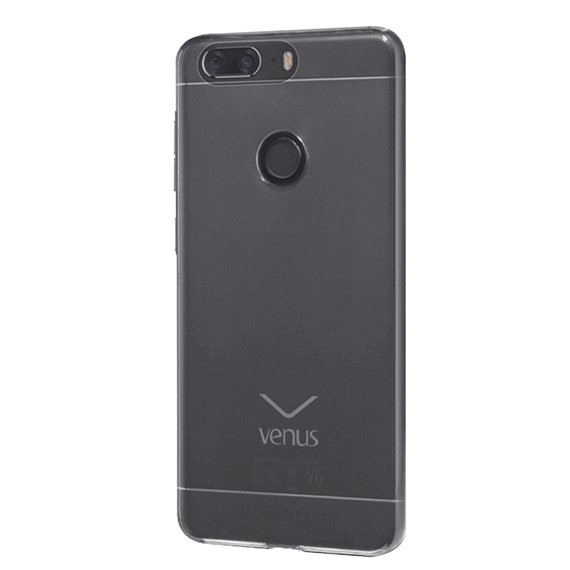Microsonic Vestel Venüs V6 Kılıf Transparent Soft Beyaz 2