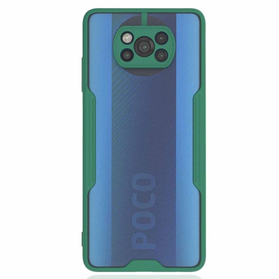 Microsonic Xiaomi Poco X3 Pro Kılıf Paradise Glow Yeşil 2