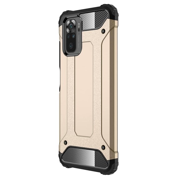 Microsonic Xiaomi Poco M5s Kılıf Rugged Armor Gold 2