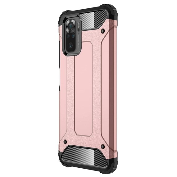 Microsonic Xiaomi Poco M5s Kılıf Rugged Armor Rose Gold 2