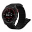 Microsonic Garmin Fenix 6 Kordon UltraFit Hasırlı Woven Siyah