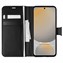 Microsonic Samsung Galaxy S24 FE Kılıf Delux Leather Wallet Siyah