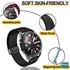 Microsonic Huawei Watch 2 Sport Kordon Ribbon Line Siyah 5