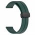 Microsonic Samsung Galaxy Watch Active 2 40mm Kordon Ribbon Line Koyu Yeşil 1