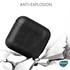 Microsonic Apple AirPods 3 Kılıf Litchi Texture Koyu Kahverengi 4